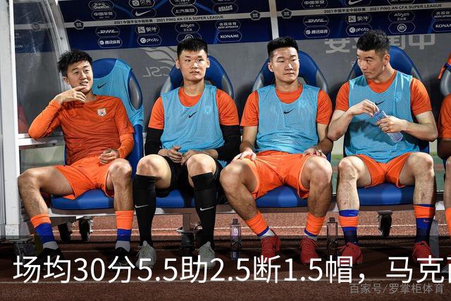 场均30分5.5助2.5断1.5帽，马克西开季两场命中率50%